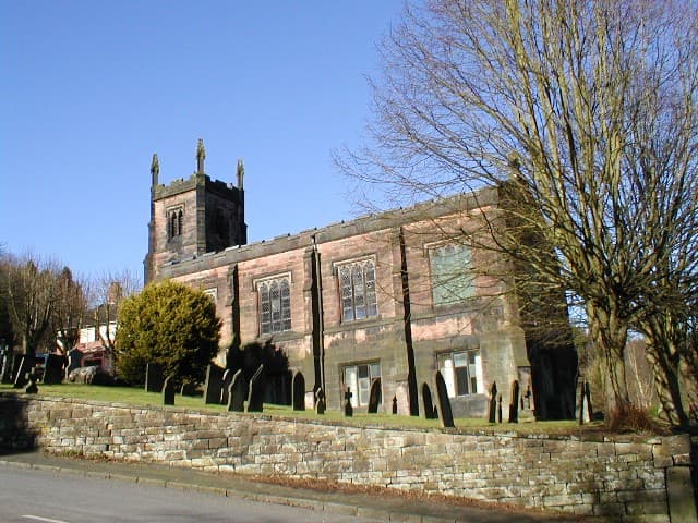 Church of the Holy Trinity in Oakamoor, Staffordshire