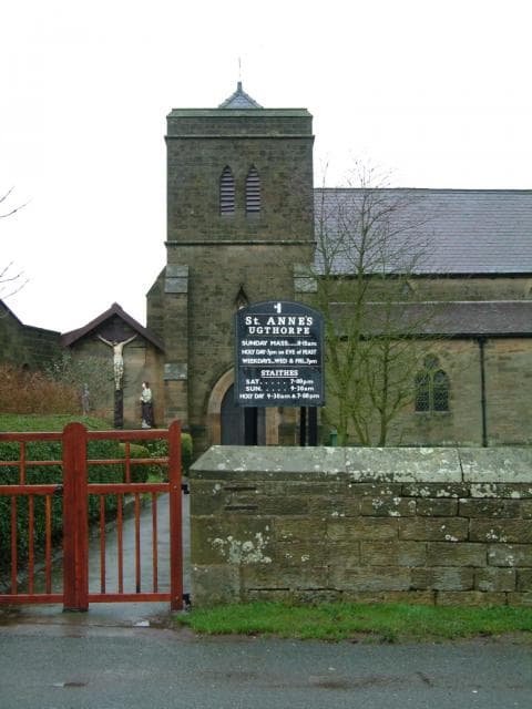 Roman Catholic Church of St Anne in Ugthorpe, North Yorkshire