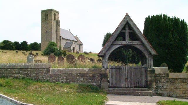 Church of St Andrew in Weaverthorpe, North Yorkshire