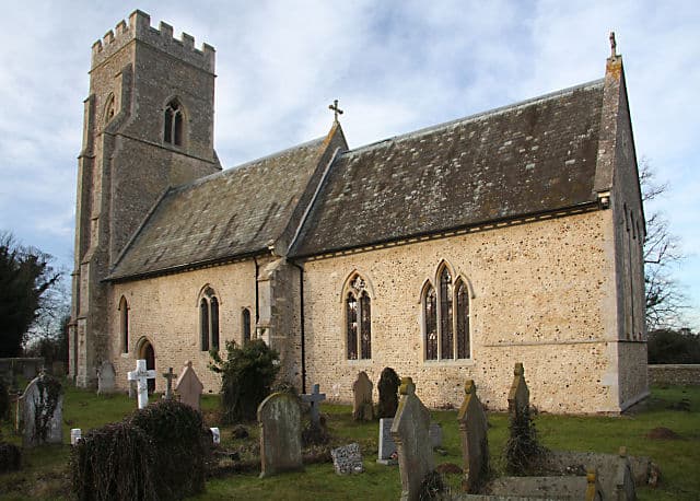 Parish Church of St Nicholas in Kennett, Suffolk