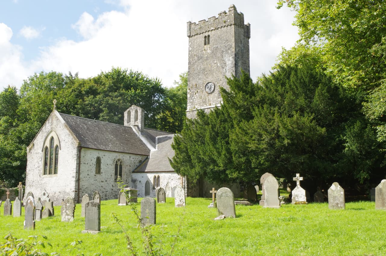 St Caradog's Church in Lawrenny, Pembrokeshire