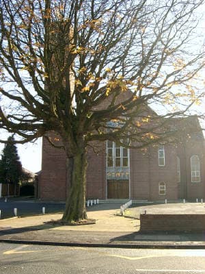 Saint Oswald's Roman Catholic Church in Warrington, Cheshire