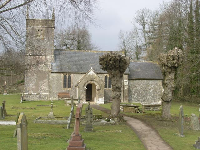 Church of St. Andrew, Holcombe in Midsomer Norton, Somerset