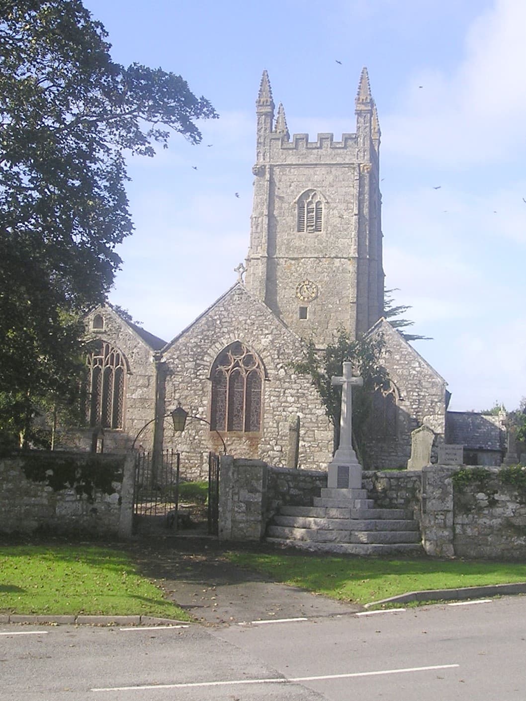 Church of Saint Stedian in Lanner, Redruth, Cornwall