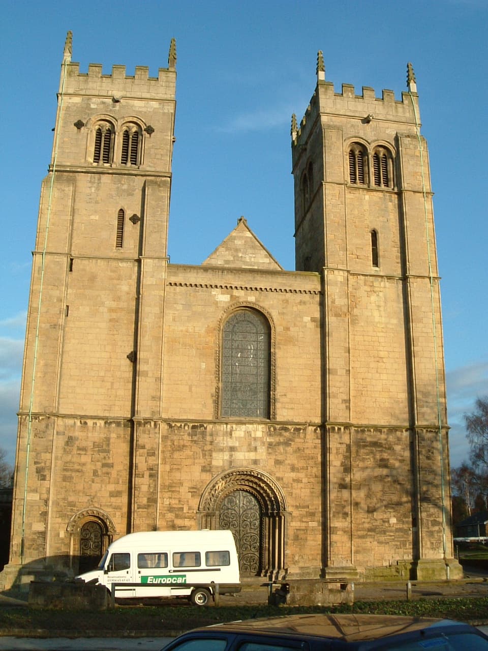 Worksop Priory in Worksop, Nottinghamshire