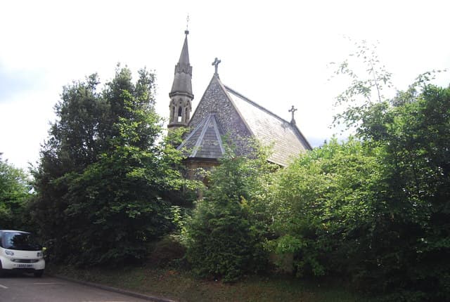 Roman Catholic Chapel At Earlham Cemetery in Norwich, Norfolk
