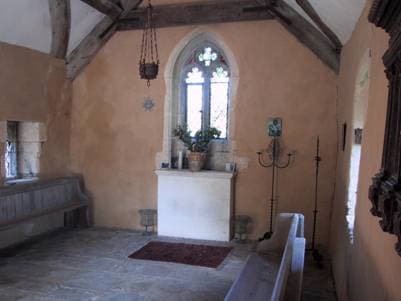 Chapel at Sheldon Manor in Chippenham, Wiltshire