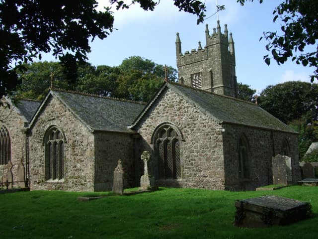 Church of Saint Winnear in Hayle, Cornwall