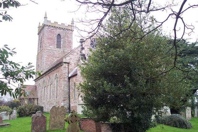 Church of St Giles in Chetton, Shropshire