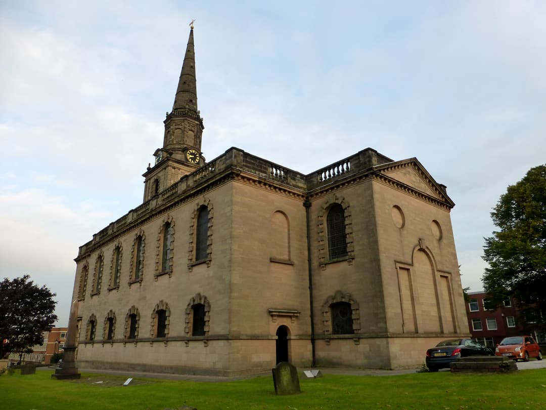 St. John's in the Square in Wolverhampton, West Midlands