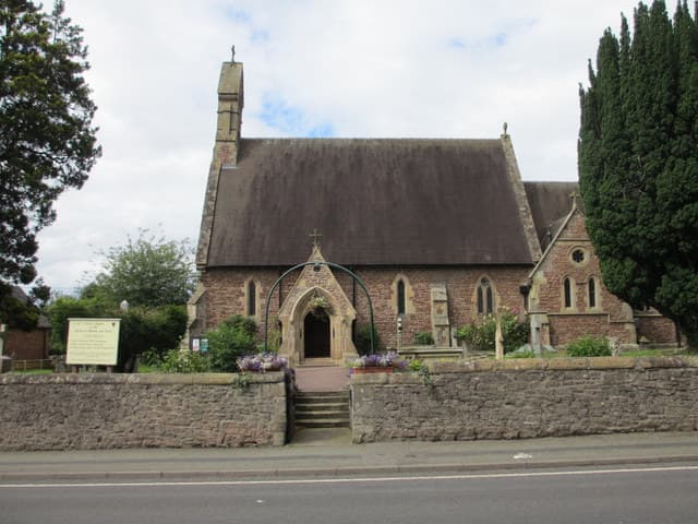 Christ Church in Shrewsbury, Shropshire