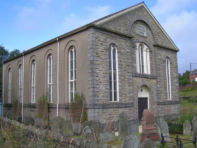Carmel Independent Chapel in Tredegar, Blaenau Gwent