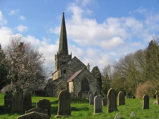 Church of St. Mary in Huggate, East Riding of Yorkshire