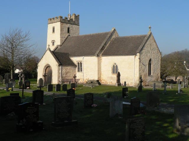 St Mary's Church in Portskewett, Monmouthshire