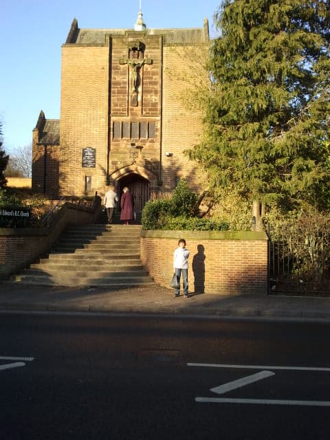 St Edward The Confessor R C Church in Macclesfield, Cheshire