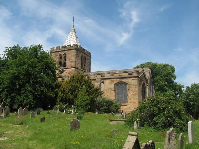 St Deiniol's Church in Deeside, Flintshire