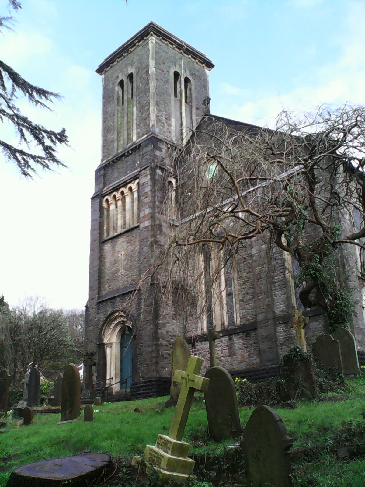 Saint Mary's Church in Pontypridd, Rhondda Cynon Taf