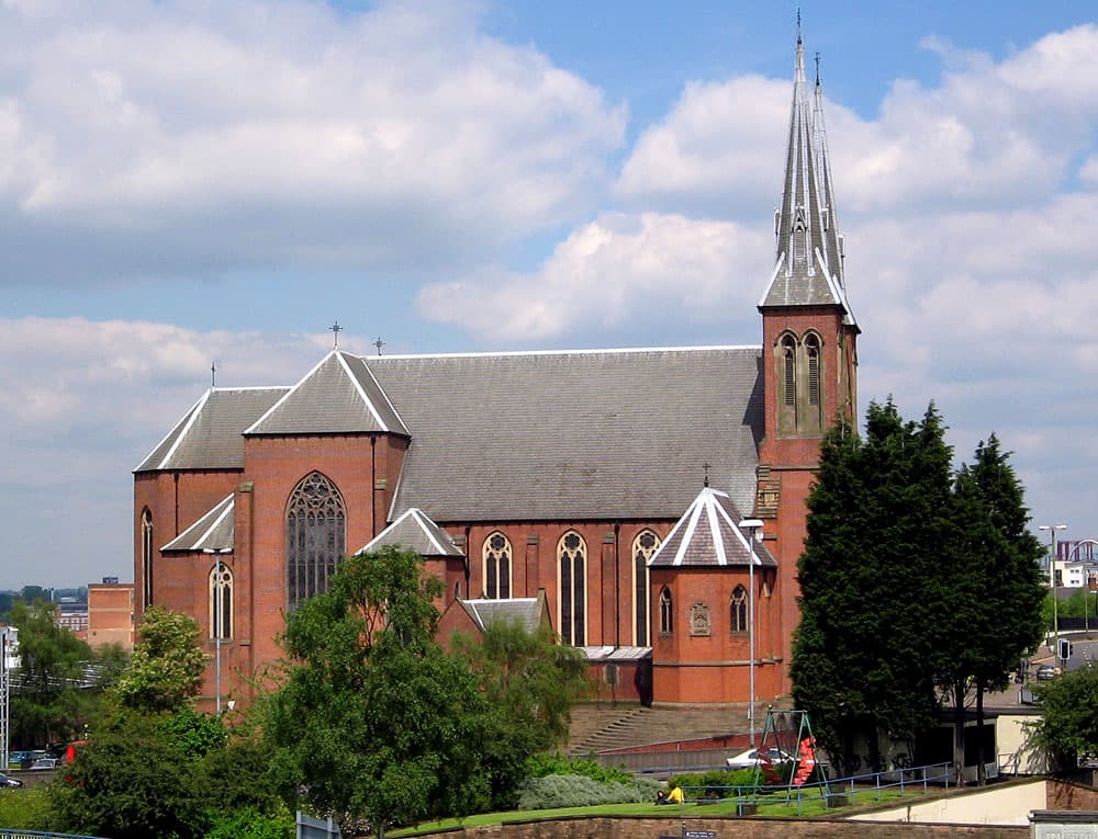 The Metropolitan Cathedral and Basilica of St Chad in Birmingham, West Midlands