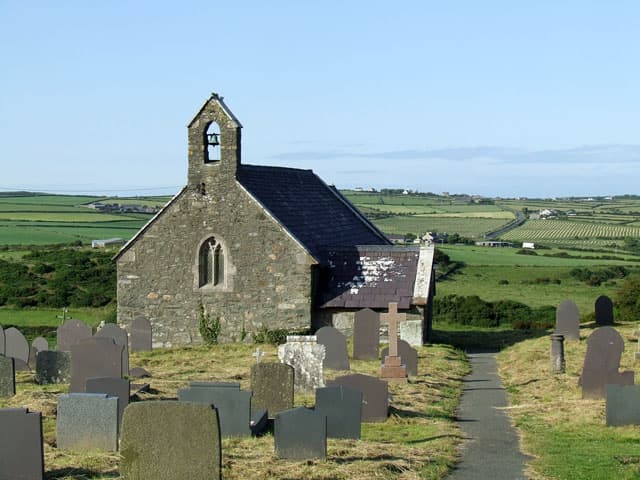 St Maethlu's Church in Llanfaethlu, Gwynedd