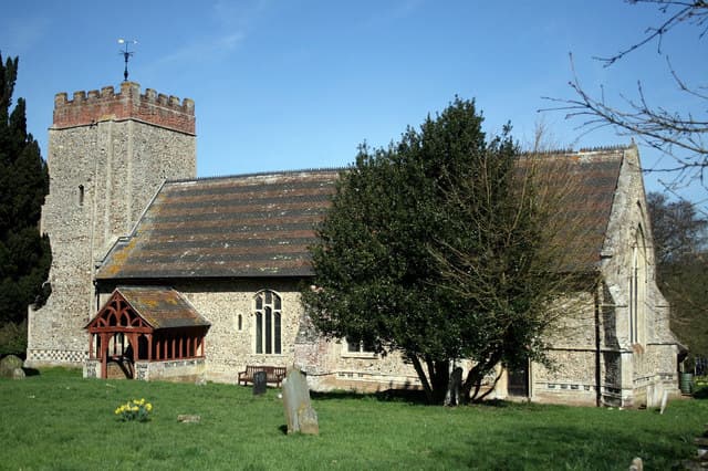 St Mary's Church, Washbrook in Ipswich, Suffolk