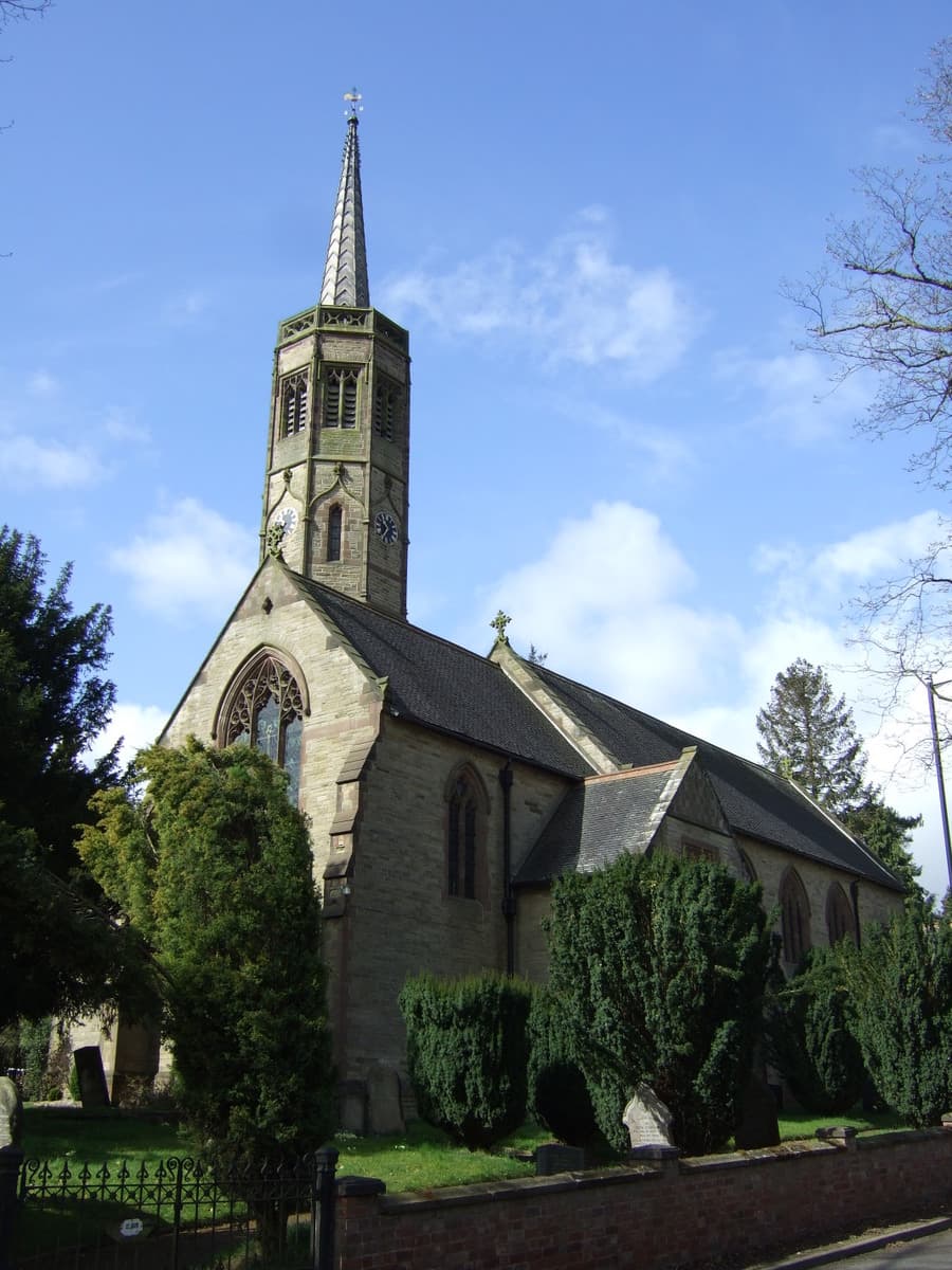 All Saints in Burton-on-Trent, Staffordshire