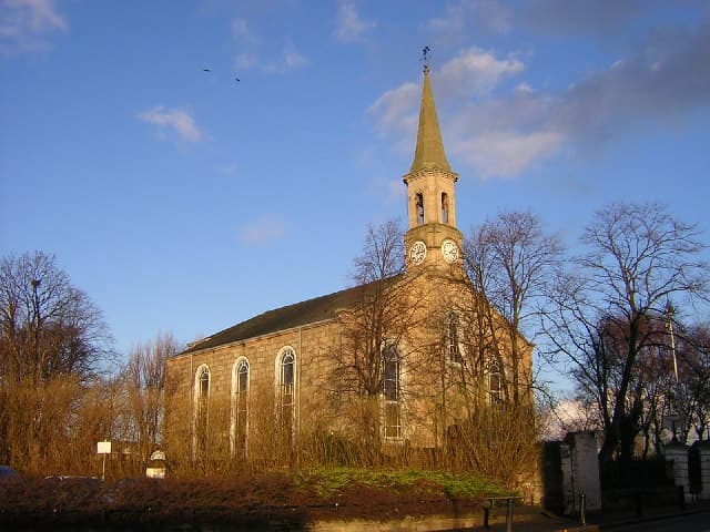 Bellshill, Main Street, St Andrew's Church in Bellshill, North Lanarkshire