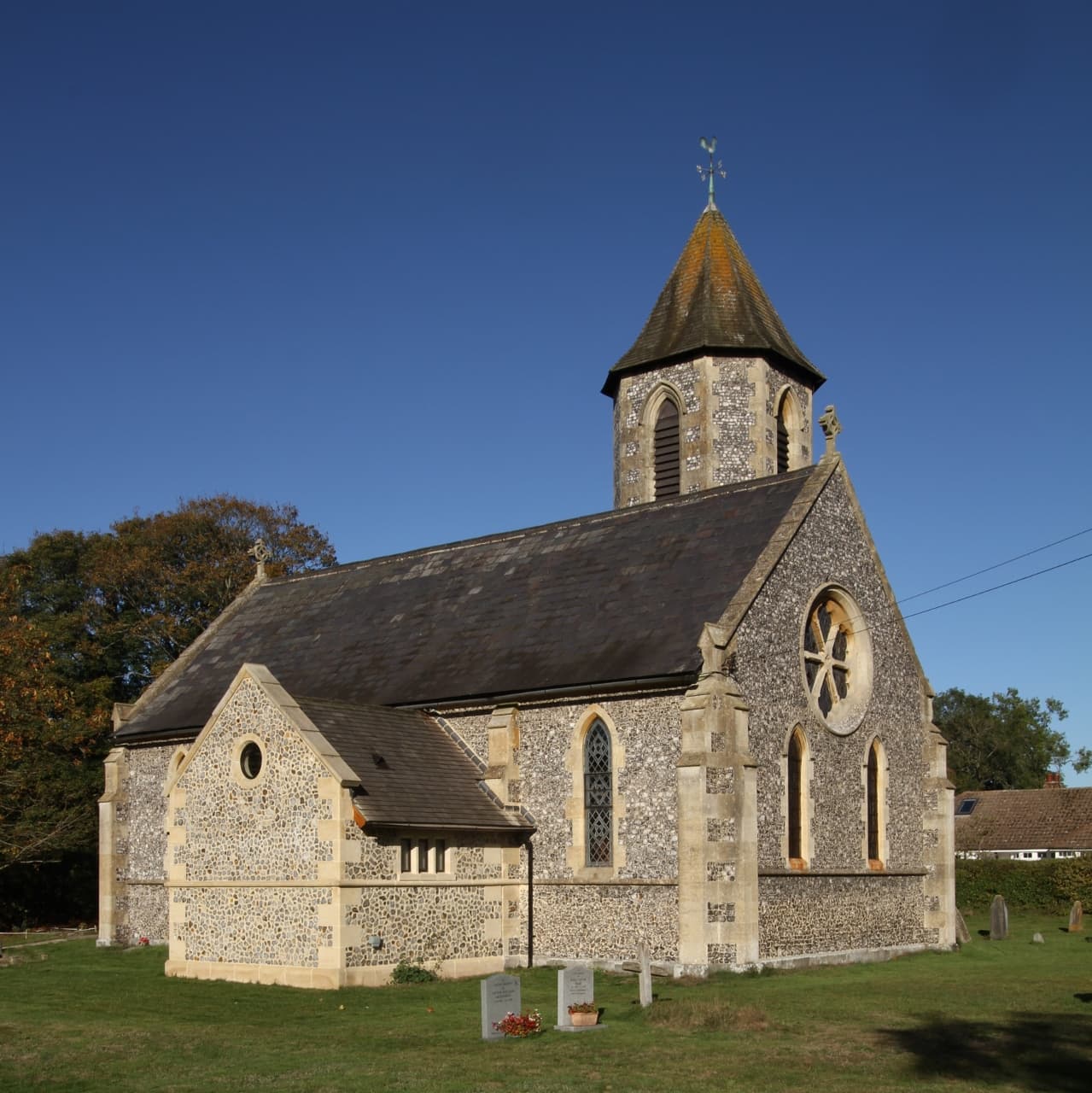 Church of St John the Evangelist in Stoke Row, Berkshire