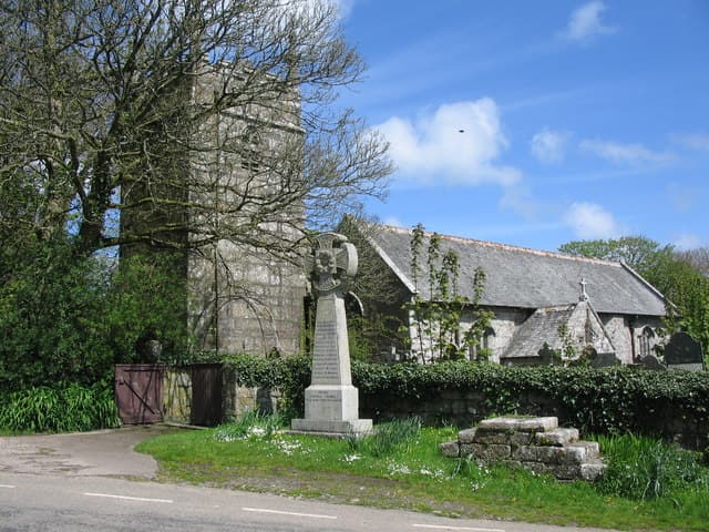 Church of Saint Credan in Penzance, Cornwall