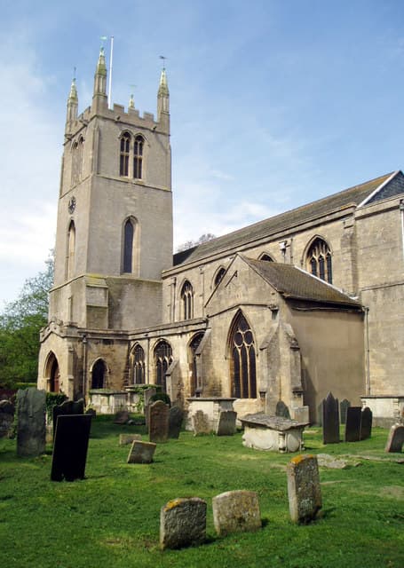 Bourne Abbey in Bourne, Lincolnshire