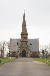 Cemetery Chapel in Blackpool, Lancashire