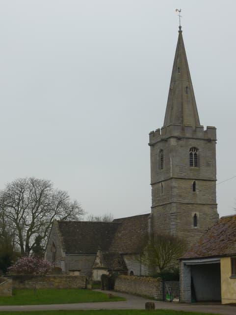 Church of St Andrew and St Bartholomew in Ashleworth, Gloucestershire