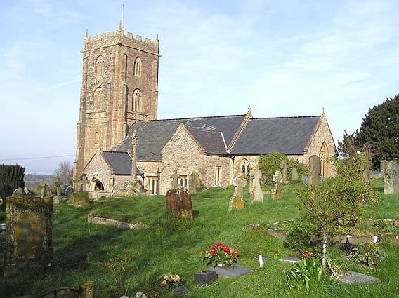 St Andrew's Church in Carhampton, Somerset