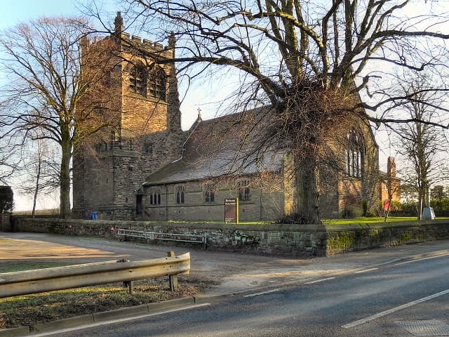 St Werburgh's Church, Warburton in Warrington, Cheshire