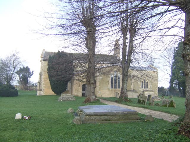 Church of St George in Kelmscott, Oxfordshire