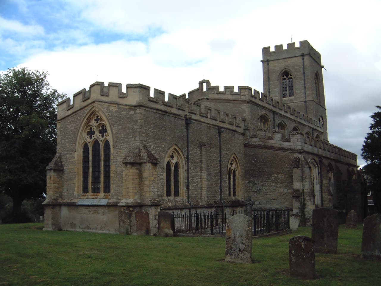 St Firmin's Church in North Crawley, Buckinghamshire
