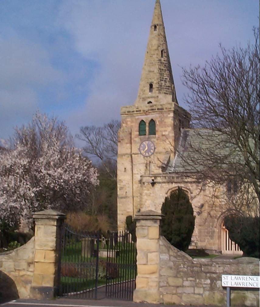 Parish church of St Lawrence in Morpeth, Northumberland