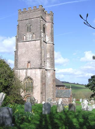 Church of St Peter, Huish Champflower in Wiveliscombe, Somerset