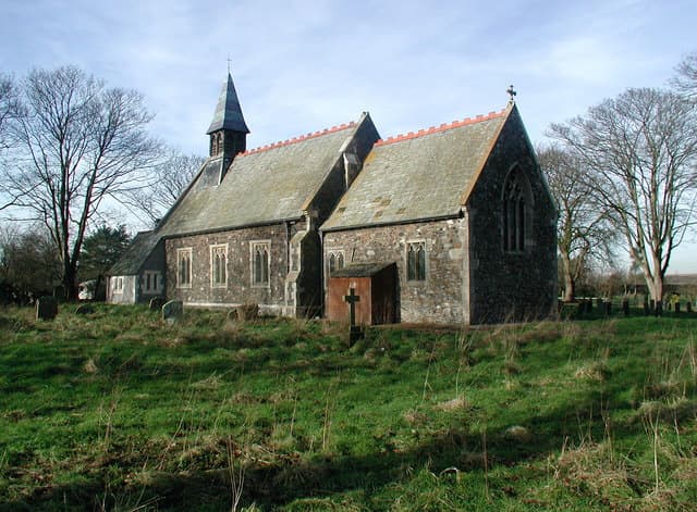 Church of St Lawrence in Elstronwick, East Riding of Yorkshire