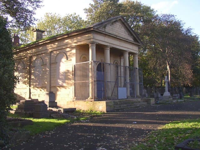 Chapel At Cleckheaton Cemetery in Cleckheaton, West Yorkshire