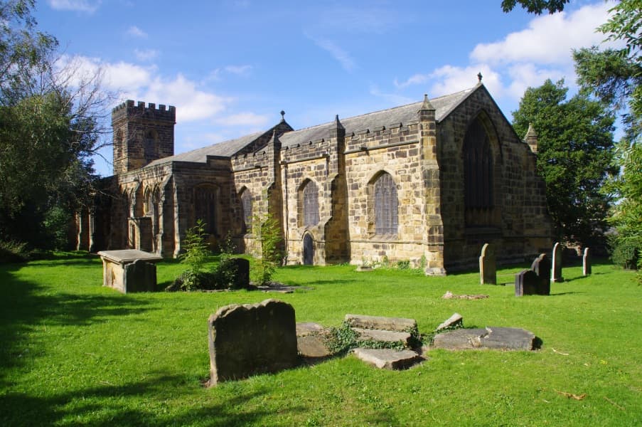 Church of St Nicholas in Guisborough, North Yorkshire