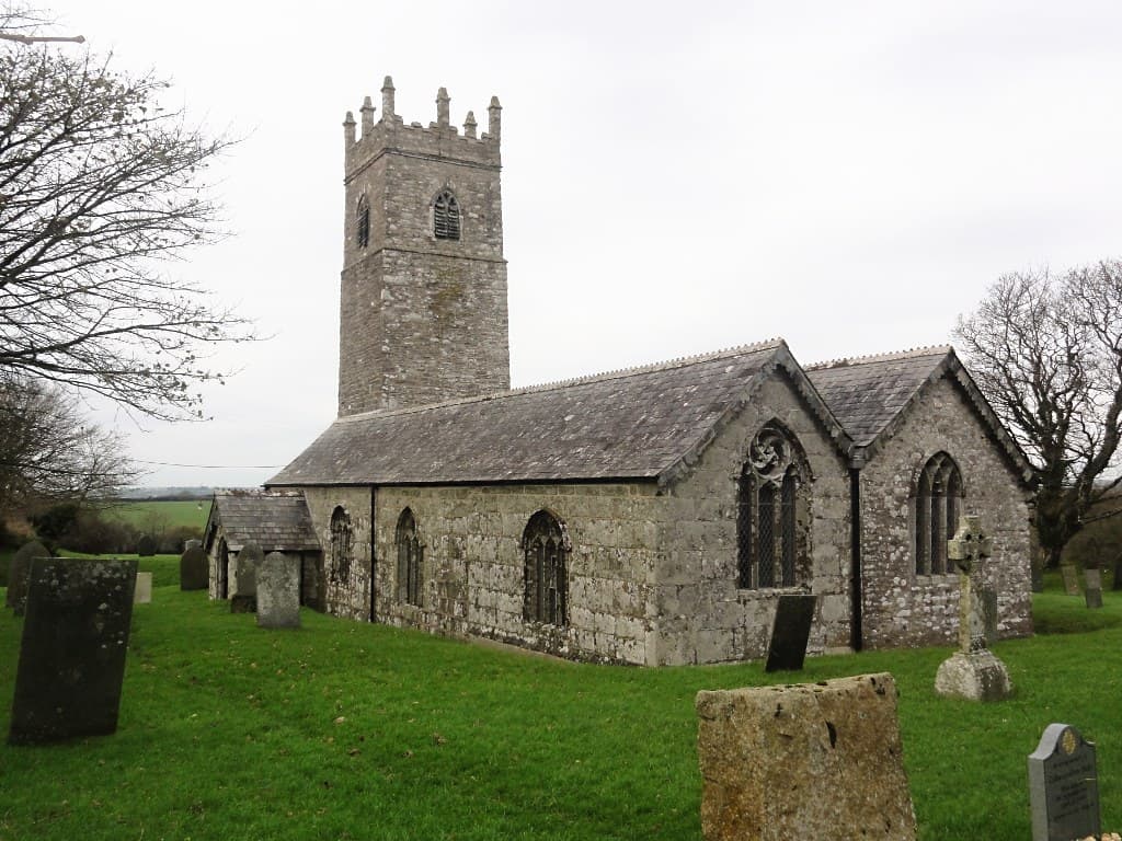 Church of St Adwen in Advent, Cornwall