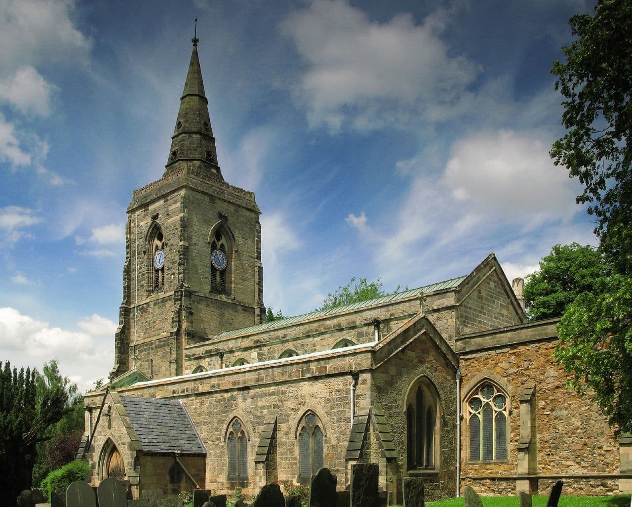 Parish Church of St Mary in Leicester, Leicestershire
