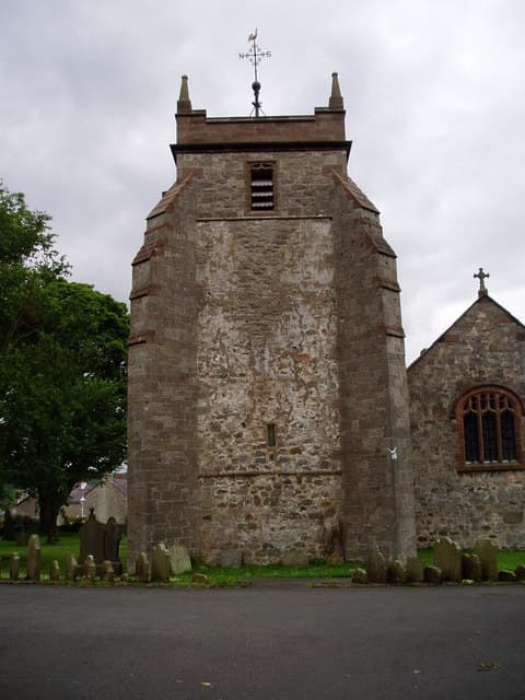 St Mary's Church in Cilcain, Flintshire