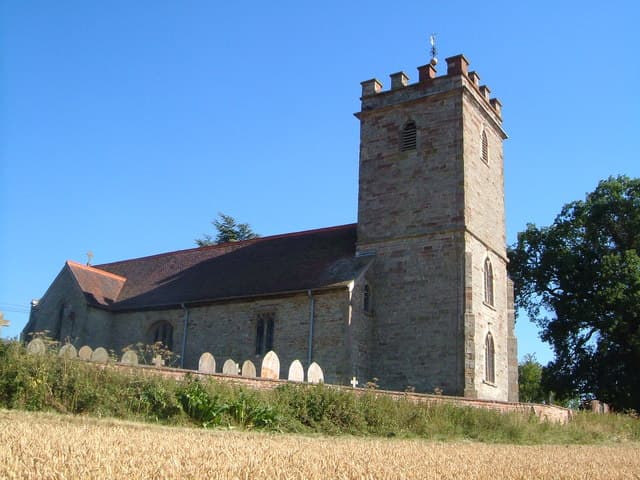 Church of St Bartholomew in Bayton, Worcestershire