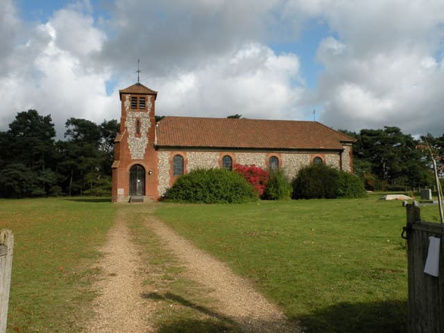 Church of St George in Brinkley, Suffolk