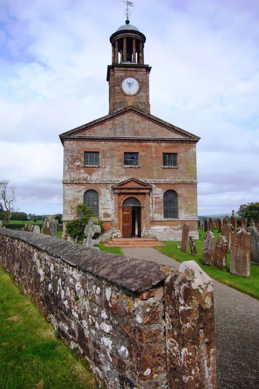 Church of St Andrew in Kirkandrews, Cumbria
