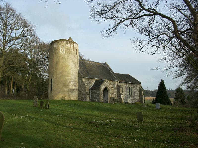 Church of St Nicholas in Lexham, Norfolk