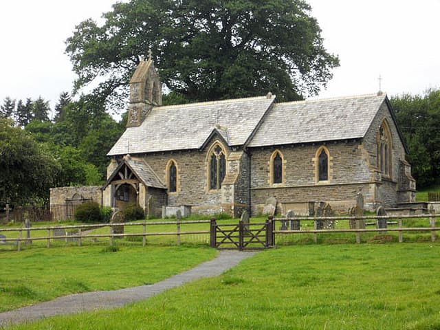 Church of St Mary in Hopton Castle, Powys