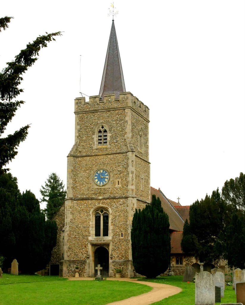 St Mary's Church Hertingfordbury in Hertford, Hertfordshire