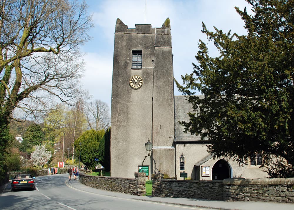 Saint Oswald's Church in Grasmere, Cumbria